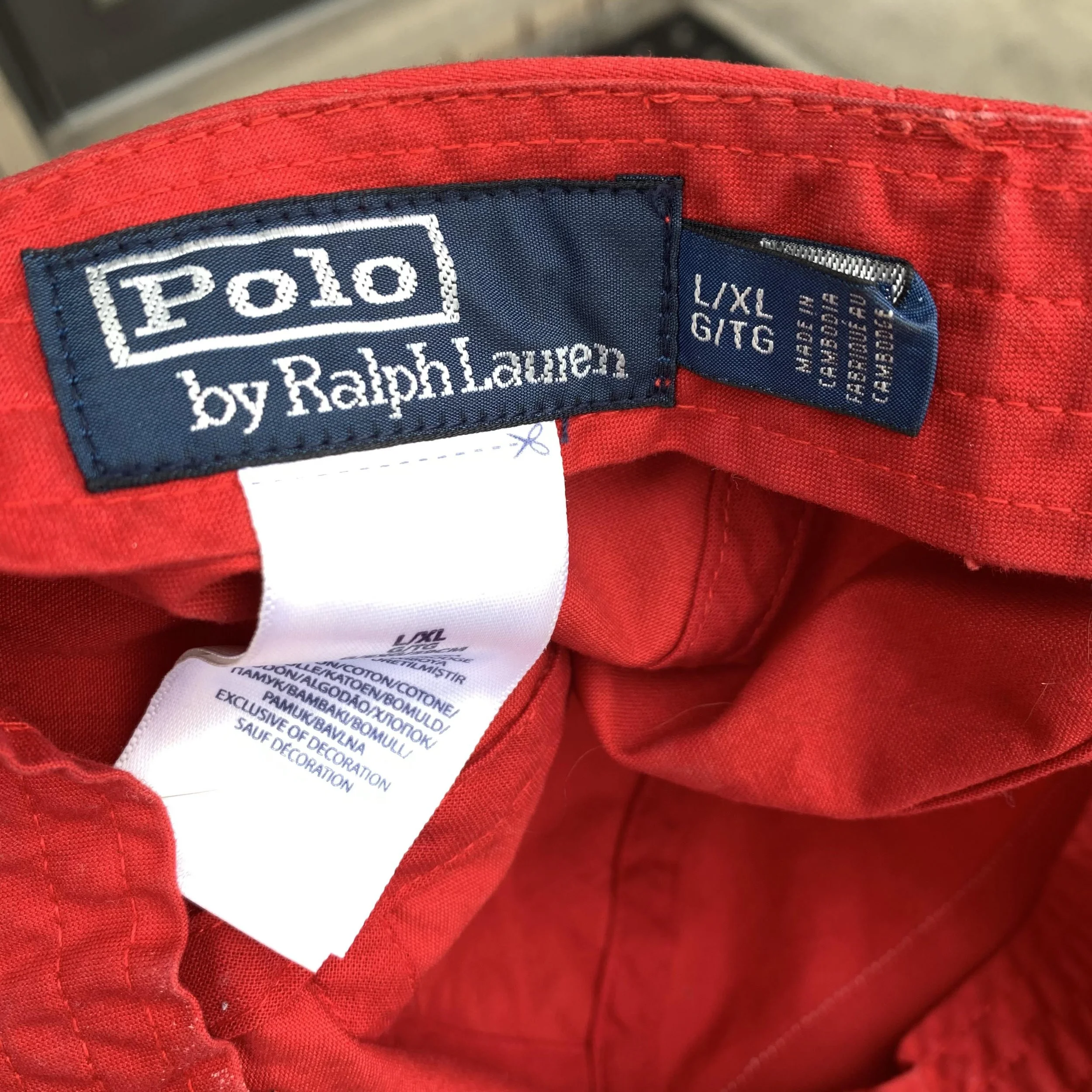 Polo by Ralph Lauren 1992ハット L/XL レッド polo ralph lauren 1992 stadium hat Red L/Xl Retro | eBay